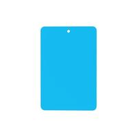 Poezjzw 6pcs Solid Color Light Blue Pattern Lavender Scent Car Aroma Rectangle Hanging Fragrance Applies To Closet Shoe