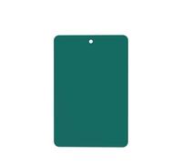 Poezjzw 6pcs Solid Dark Green Pattern Lavender Scent Car Aroma Rectangle Hanging Fragrance Applies To Closet Shoe