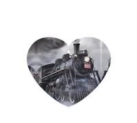 Poezjzw 6pcs Steam Train Clouds Pattern Lavender Scent Car Aroma Heart Shape Hanging Fragrance Applies To Closet Shoe