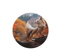 Poezjzw 6pcs Strange Beasts Pattern Lavender Scent Car Aroma Round Shape Hanging Fragrance Applies To Closet Shoe