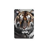 Poezjzw 6pcs Tiger At Rest Pattern Lavender Scent Car Aroma Rectangle Hanging Fragrance Applies To Closet Shoe