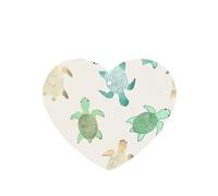 Poezjzw 6pcs Turtle Write Pattern Lavender Scent Car Aroma Heart Shape Hanging Fragrance Applies To Closet Shoe