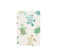 Poezjzw 6pcs Turtle Write Pattern Lavender Scent Car Aroma Rectangle Hanging Fragrance Applies To Closet Shoe