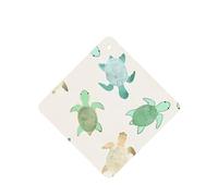 Poezjzw 6pcs Turtle Write Pattern Lavender Scent Car Aroma Square Hanging Fragrance Applies To Closet Shoe