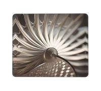 POEZJZW Air Vent Pattern Mouse Pad, Portable Office Non-Slip Rubber Base Wireless Mouse Pad for Office Laptop Computer Pc 8.3 X 10.3 in