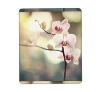 POEZJZW An Orchid. Pattern Mouse Pad, Portable Office Non-Slip Rubber Base Wireless Mouse Pad For Office Laptop Computer Pc 7 X 8.6 In