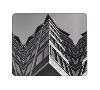 Poezjzw Architecture Roof Pattern Mouse Pad Office Laptop Computer Desk Wireless Mouse Non Slip Rubber Base Washable 7.9 X 9.5 in Keyboard Pad