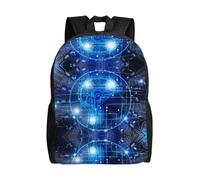 POEZJZW Artificial Intelligence Brain Pattern Casual Shoulders Backpack School Bags Ladies Day And Sports Travel Bag Laptop Bag