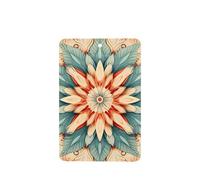 Poezjzw Artistic Circles Pattern Car Air Fresheners 6 Pcs Rectangle Hanging Aromatherapy Tablets Scented Fresheners For Bedroom Closet Shoe