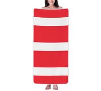 POEZJZW Austrian Flag Beach Towel Pool Towel For Men Women Gym And Spa Shower Towels Home Decor 55"X 27"