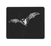 POEZJZW Bats in The Sky Pattern Mouse Pad, Portable Office Non-Slip Rubber Base Wireless Mouse Pad for Office Laptop Computer Pc 7 X 8.6 in