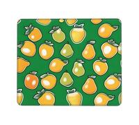 POEZJZW Big Bunch of Fruit Pattern Mouse Pad Non-Slip Rubber Stitched Edges Waterproof Gaming Mouse Mat for Desk Gaming Work Wireless Mice 7 X 8.6 in