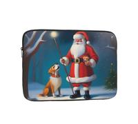 POEZJZW Birthday old man and his dog Laptop Bag Handheld Portable Briefcase Shockproof Protective Sleeve Computer Inner Bag For 13 inch inch Laptop, Black, 13 inch