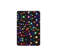 Poezjzw Bright Beautiful Colorful Art Pattern Car Air Fresheners 6 Pcs Rectangle Hanging Aromatherapy Tablets Scented Fresheners For Bedroom Closet Shoe