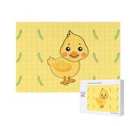 Poezjzw Cartoon Duck Adult Classic Jigsaw 300 Pieces Wooden Puzzle Modern Home Decor Intellectual Game 40 X 28 Cm