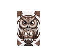 Poezjzw Cartoon Owl Pattern Car Air Fresheners 6 Pcs Rectangle Hanging Aromatherapy Tablets Scented Fresheners For Bedroom Bathroom