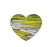 Poezjzw China Yunnan Yuanyan Pattern Car Air Fresheners 6 Pcs Heart Shape Hanging Aromatherapy Tablets Scented Fresheners For Bedroom Bathroom