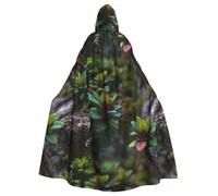 POEZJZW Christma Hoodie Halloween Witch Witchcraft Robe | Rush Pith Pattern Halloween Cosplay Costume Hoodies Cape Unisex Costume Party Masquerade
