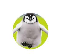 Poezjzw Chubby Penguin Pattern Car Air Fresheners 4 Pcs Round Shape Hanging Aromatherapy Tablets Scented Fresheners For Bedroom Closet Shoe