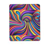 POEZJZW Colorful Pattern Mouse Pad Gaming Non-Slip Rubber Base Rectangular Mouse Mat for Desktop Computer Laptop Gaming Office 7.9 X 9.5 in