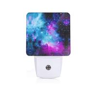 POEZJZW Cool Star River Pattern Led Night Light Smart Sensor Light Dusk to Dawn Sensor for Corridors Bedrooms Children's Rooms Stairs