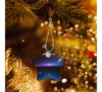Poezjzw Cosmic Saturn Pattern Christmas Ceramic Pendant Decorations Suitable For Home Shopping Malls And Holiday Celebrations