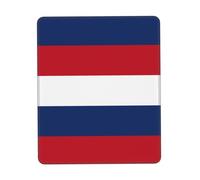 POEZJZW Dutch Flag Pattern Mouse Pad, Portable Office Non-Slip Rubber Base Wireless Mouse Pad for Office Laptop Computer Pc 8.3 X 10.3 in