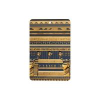 Poezjzw Egyptian Pharaonic Frescoes Pattern Car Air Fresheners 4 Pcs Rectangle Hanging Aromatherapy Tablets Scented Fresheners For Bedroom Bathroom