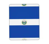 POEZJZW El Salvador Pattern Mouse Pad, Portable Office Non-Slip Rubber Base Wireless Mouse Pad For Office Laptop Computer Pc 7 X 8.6 In