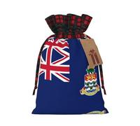 POEZJZW Flag Of The Cayman Islands Drawstring Gift Bag For Christmas, Birthday Parties And Anniversaries Storage Of Candy, Gifts And Daily Small Items