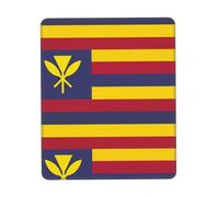 POEZJZW Flag of The Kingdom of Hawaii Pattern Mouse Pad Gaming Non-Slip Rubber Base Rectangular Mouse Mat for Desktop Computer Laptop Gaming Office 8.3 X 10.3 in