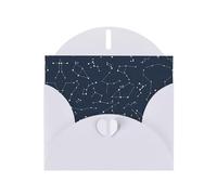 POEZJZW Glow In The Dark Patterned Pearl Paper Blank Greeting Card Suitable For Birthday Wedding Party Invitation With White Envelope
