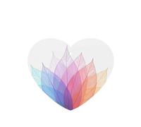 Poezjzw Heart Shape Lavender Scent Car Air Fresheners Abstract Spring Leave Pattern 6 Pcs Aromatherapy Tablets For Wardrobe Shoe Cabinet Eliminate