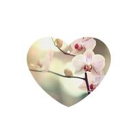 Poezjzw Heart Shape Lavender Scent Car Air Fresheners An Orchid. Pattern 6 Pcs Aromatherapy Tablets For Wardrobe Shoe