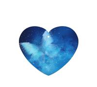 Poezjzw Heart Shape Lavender Scent Car Air Fresheners Blue Starry Butterfly Pattern 6 Pcs Aromatherapy Tablets For Wardrobe Shoe Cabinet Eliminate