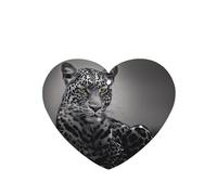 Poezjzw Heart Shape Lavender Scent Car Air Fresheners Cool Leopard Pattern 6 Pcs Aromatherapy Tablets For Wardrobe Shoe Cabinet Eliminate
