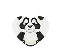 Poezjzw Heart Shape Lavender Scent Car Air Fresheners Cute Panda Pattern 6 Pcs Aromatherapy Tablets For Wardrobe Shoe Cabinet Eliminate