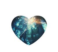 Poezjzw Heart Shape Lavender Scent Car Air Fresheners Magic Wand Pattern 6 Pcs Aromatherapy Tablets For Wardrobe Shoe