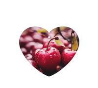 Poezjzw Heart Shape Lavender Scent Car Air Fresheners The Cherries Are Falling. Pattern 6 Pcs Aromatherapy Tablets For Wardrobe Shoe