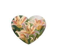 Poezjzw Heart Shape Lavender Scent Car Air Fresheners Virgin Pattern 6 Pcs Aromatherapy Tablets For Wardrobe Shoe
