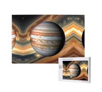 Poezjzw Jupiter Landscape Adult Classic Jigsaw 1000 Pieces Wooden Puzzle Modern Home Decor Intellectual Game 75x50cm