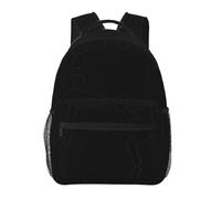 POEZJZW Kickboxing Pattern Lightweight Student Backpack,Laptop Travel Backpack For Girls,Boys,Work College Gifts,Casual Daypacks
