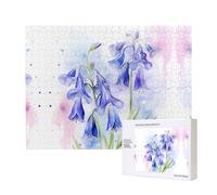 Poezjzw Lily Of The Valley Puzzles For Adult 500 Pieces Wooden Jigsaw For Family Friend Home Decor Wall Art 20.4 X 15 In