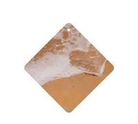 Poezjzw Love Heart Beach Pattern Car Air Fresheners 4 Pcs Square Hanging Aromatherapy Tablets Scented Fresheners For Bedroom Closet Shoe
