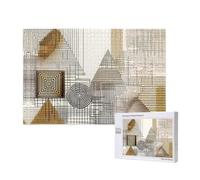 Poezjzw Math Symbols Adult Classic Jigsaw 1000 Pieces Wooden Puzzle Modern Home Decor Intellectual Game 75x50cm