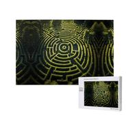 Poezjzw Mazes Puzzles For Adult 1000 Pieces Wooden Jigsaw For Family Friend Home Decor Wall Art 29.5 X 19.7 In