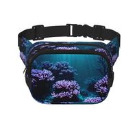 Poezjzw Mysterious Underwater Travel Waist Bag Suitable For Running, Cycling And Outdoor Adventures, Store Mobile Phones And Credit Cards, Black, One Size