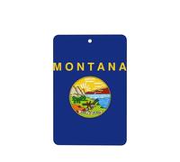 Poezjzw Nebraska State Flag Pattern Car Air Fresheners 6 Pcs Rectangle Hanging Aromatherapy Tablets Scented Fresheners For Bedroom Closet Shoe