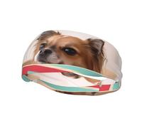 Poezjzw Papillon In The Box Pattern Sports Headband Suitable For Running Yoga Running Cycling Elastic Moisture Band