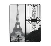 POEZJZW Paris Eiffel Tower Textured Mouse Pad, Rubberized Locking Edge Anti-Slip Mouse Pad For Office Gaming Computer Laptop 8.3 X 10.3 In